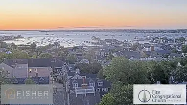 Веб-камера Первая конгрегационалистская церковь Нантакета в реальном времени