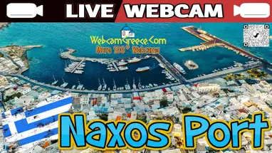 Naxos Port Cam, Yunanistan canlı web kamerası