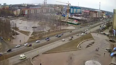 Neftyanikov-plein, Nizjnevartovsk online-webcam