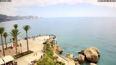 Balcão da Europa, Nerja webcam ao vivo