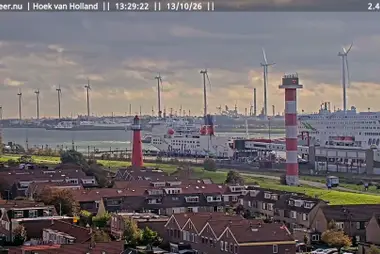 Foce del Nieuwe Waterweg, Hoek van Holland
