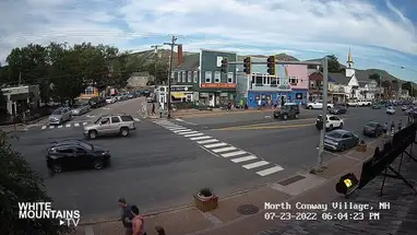 North Conway w stanie New Hampshire kamera na żywo