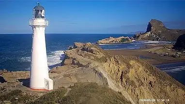 Castlepoint Lighthouse, Wellington Live Cam