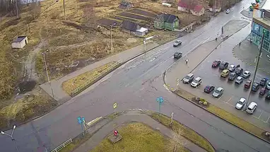 Intersección Novokirpichnaya - Bumazhnikov, Kondopoga cámara web en vivo