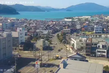 小滨市中心，福井