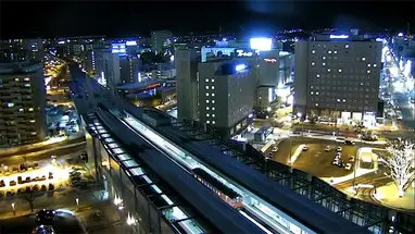 홋카이도 오비히로역 웹캠 라이브 스트림