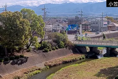 Ogasawara Bridge and Takizawa River, Minami-Alps