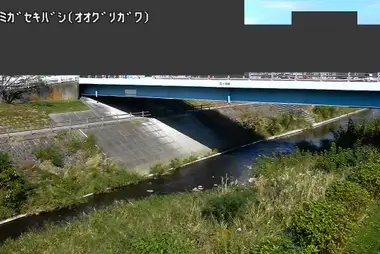 Fiume Oguri al ponte Kasumigaseki, Tama