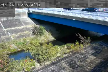Rivière Oguri au pont Ogurigawa, Hachioji