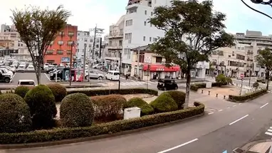 Funai Castle Street, città di Oita webcam dal vivo