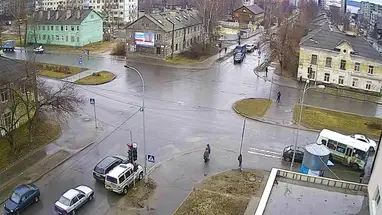 Encruzilhada Oktyabrsky - Murmansk webcam ao vivo