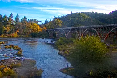 Old Winchester Bridge, North Umpqua River