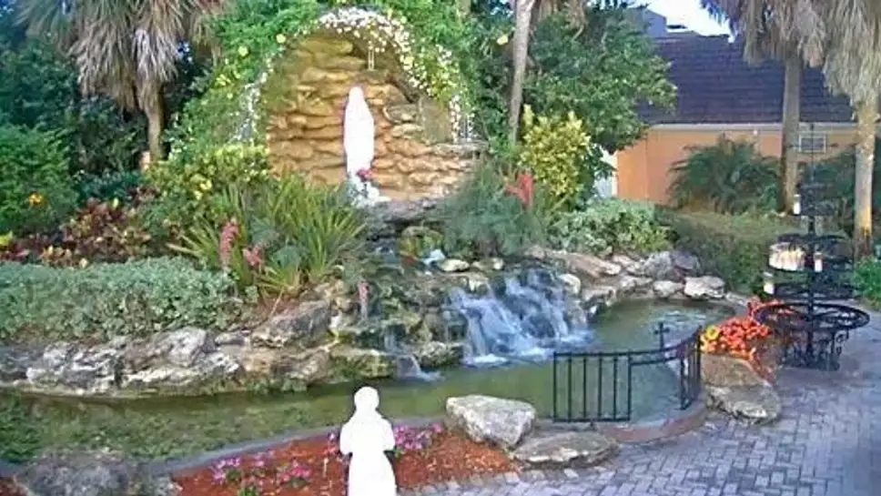 Live Webcam OLOL Grotto, Miami