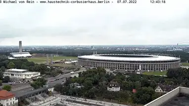 Olympiastadion di Berlino webcam dal vivo