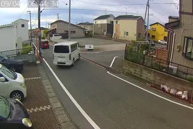 Straße in Onohamacho, Iwaki