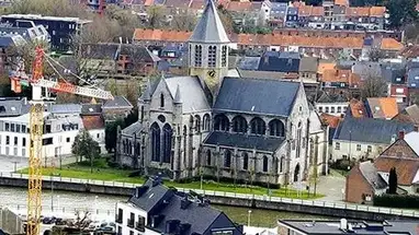 Centro de la ciudad de Oudenaarde cámara web en vivo