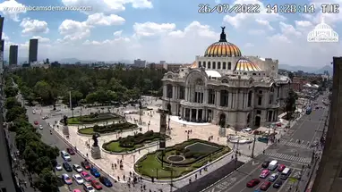 Palacio de Bellas Artes cámara web en vivo