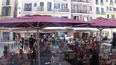 St. Ambros Plaça d'En Coll, Palma Live Cam