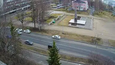 Tượng đài Kuusinen, Petrozavodsk phát trực tiếp qua webcam