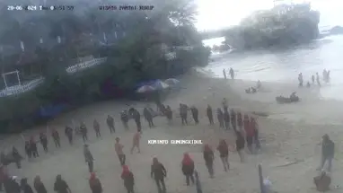 Playa Pantai Kukup, Indonesia cámara web en vivo