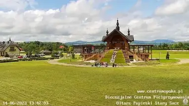 Ołtarz Papieski Stary Sącz, Polska kamera na żywo
