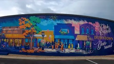 Downtown Park Rapids, vue nord webcam en direct