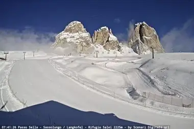 Rifugio Salei, Passo Sella