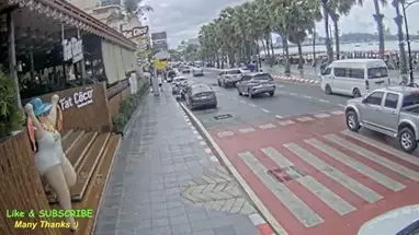 Pattaya Beach Road, Thailand online-webcam