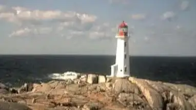Faro di Peggys Cove webcam dal vivo
