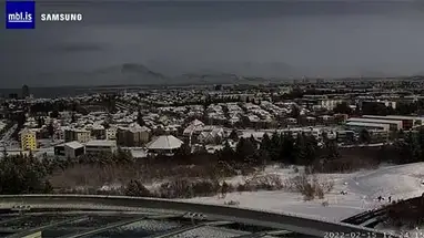 Perlan, Reykjavík phát trực tiếp qua webcam