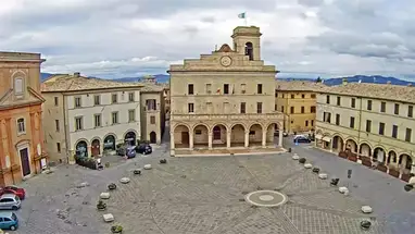 Plaza del Municipio, Montefalco cámara web en vivo