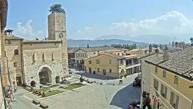 Câmara Municipal, Spello, Itália webcam ao vivo