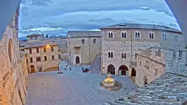 San Silvestro Church square, Begavna Live Cam