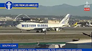비행기 발견 LAX 공항, 미국 웹캠 라이브 스트림