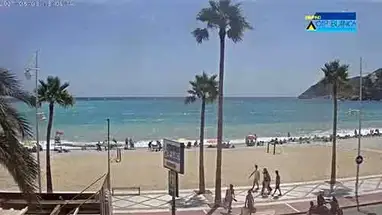 Spiaggia Playa de Altea, Alicante webcam dal vivo