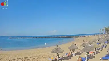 Praia el Camison, Arona webcam ao vivo