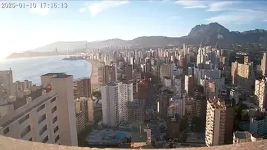 Playa de Levante, Benidorm 웹캠 라이브 스트림