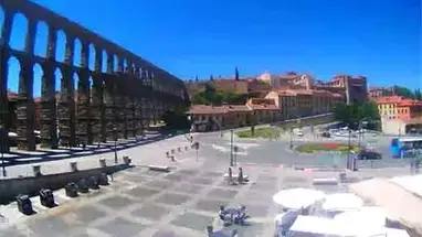 Plaza Artillería, Segovia cámara web en vivo
