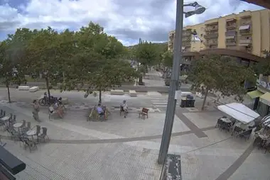 Plaza Europa Girona, Spanien