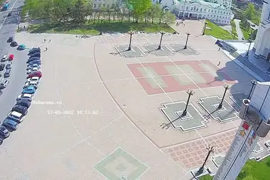 Glory Square Webcam in Khabarovsk city