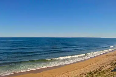 Praia de Plum Island, vista sul