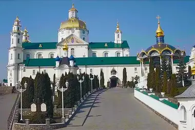 PTZ webcam of the Holy Assumption Pochaev Lavra, Pochaev, Ukraine