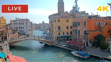 Ponte Ponte delle Guglie, Veneza webcam ao vivo