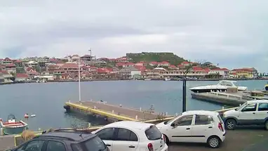 Sortie Port de Gustavia Live Cam
