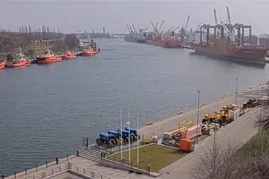 Port de Gdańsk, Pologne