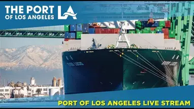 Puerto de Los Ángeles cámara web en vivo