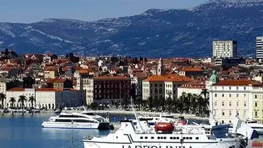 Hafen von Split, Split-Dalmatien Online-Webcam
