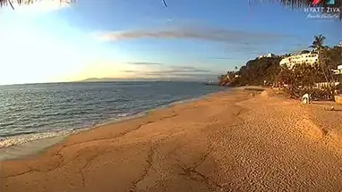 Plaża Puerto Vallarta w Meksyku kamera na żywo