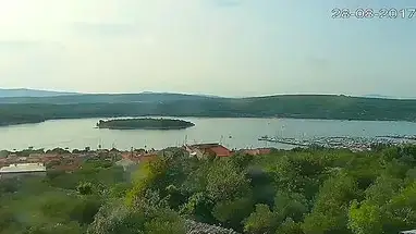 Punat, île de Krk webcam en direct