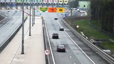 Odintsov northern bypass on PVP 17.7 km, towards Moscow Live Cam